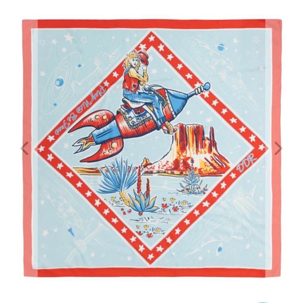 Double D Ranchwear Over the Moon Scarf